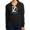 Women's Fitted Jersey Full Zip Hoodie Thumbnail