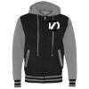 Unisex Heavyweight Varsity Full-Zip Hooded Sweatshirt Thumbnail