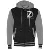 Unisex Heavyweight Varsity Full-Zip Hooded Sweatshirt Thumbnail