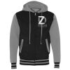 Unisex Heavyweight Varsity Full-Zip Hooded Sweatshirt Thumbnail