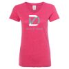 Women’s Glitter V-Neck T-Shirt Thumbnail