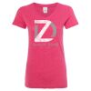Women’s Glitter V-Neck T-Shirt Thumbnail