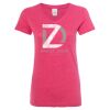 Women’s Glitter V-Neck T-Shirt Thumbnail