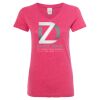 Women’s Glitter V-Neck T-Shirt Thumbnail
