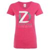 Women’s Glitter V-Neck T-Shirt Thumbnail